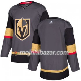 Dresovi Vegas Golden Knights Blank Adidas 2017-2018 Siva Authentic - Muške